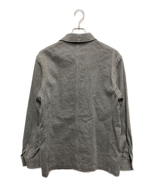SUS-SOUS（シュス）SUS-SOUS (シュス) ジャーマンワークジャケット グレー サイズ:7の古着・服飾アイテム