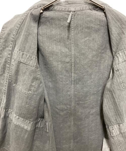 SUS-SOUS（シュス）SUS-SOUS (シュス) ジャーマンワークジャケット グレー サイズ:7の古着・服飾アイテム
