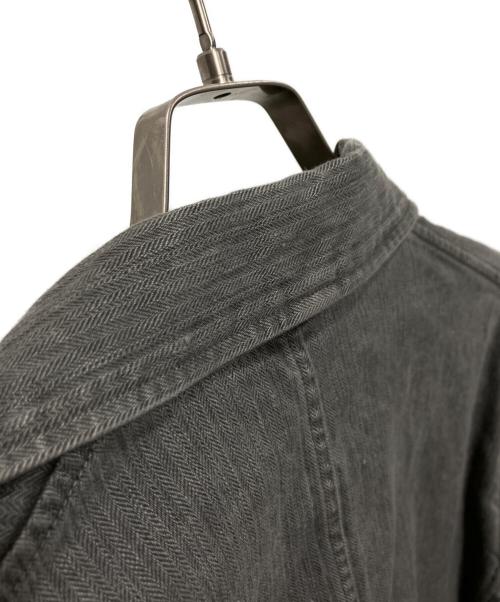 SUS-SOUS（シュス）SUS-SOUS (シュス) ジャーマンワークジャケット グレー サイズ:7の古着・服飾アイテム