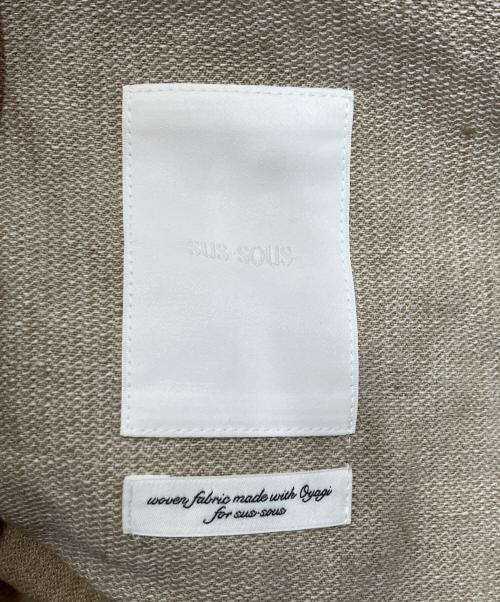 SUS-SOUS（シュス）SUS-SOUS (シュス) fisherman's smock ベージュ サイズ:9の古着・服飾アイテム