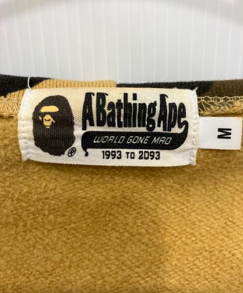 A BATHING APE（アベイシングエイプ）A BATHING APE (アベイシングエイプ) 1st camo shark full zip hoodie カーキ サイズ:Mの古着・服飾アイテム