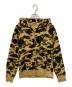 A BATHING APE（アベイシングエイプ）の古着「1st camo shark full zip hoodie」｜カーキ
