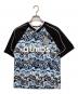 ATMOS（アトモス）の古着「Camo Pattern Soccer Jersey　（カモパターンサッカージャージー）」｜ブルー
