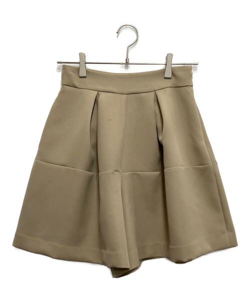 trefle+1（トレフルプラスワン）trefle+1 (トレフルプラスワン) キュロット ベージュ サイズ:1の古着・服飾アイテム