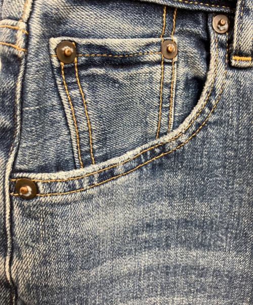 RED CARD（レッドカード）RED CARD (レッドカード) Swingテーパードデニムパンツ ブルー サイズ:22 未使用品の古着・服飾アイテム