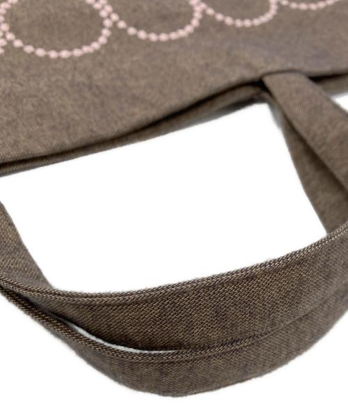 mina perhonen（ミナ ペルホネン）mina perhonen (ミナ ペルホネン) tambourine レッスンバッグ グレーの古着・服飾アイテム
