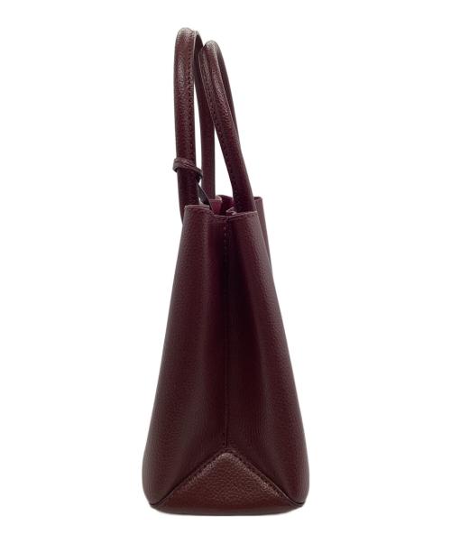 Kate Spade（ケイトスペード）Kate Spade (ケイトスペード) 2WAYバッグ バーガンディーの古着・服飾アイテム