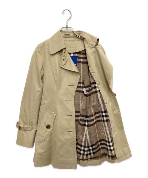 BURBERRY BLUE LABEL（バーバリー ブルー レーベル）BURBERRY BLUE LABEL (バーバリー ブルー レーベル) ライナー付トレンチコート ベージュ サイズ:36の古着・服飾アイテム