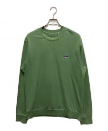 Patagonia（パタゴニア）の古着「リジェネラティブ オーガニックコットン クルーネック スウェット シャツ」｜グリーン