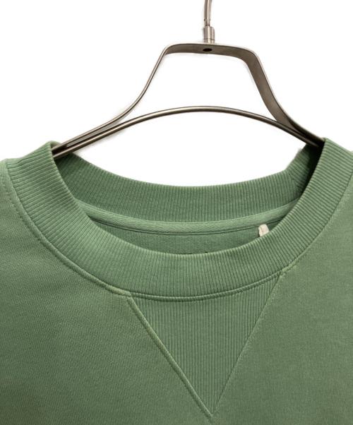 Patagonia（パタゴニア）Patagonia (パタゴニア) リジェネラティブ オーガニックコットン クルーネック スウェット シャツ グリーン サイズ:Mの古着・服飾アイテム