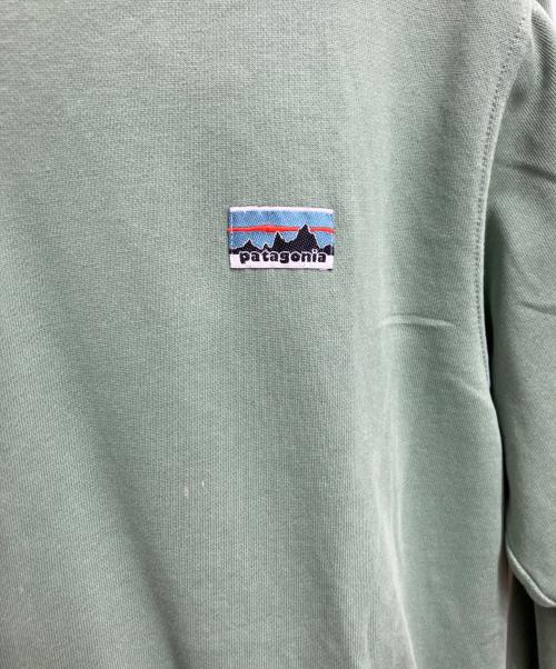 Patagonia（パタゴニア）Patagonia (パタゴニア) リジェネラティブ オーガニックコットン クルーネック スウェット シャツ グリーン サイズ:Mの古着・服飾アイテム