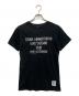 stussy（ステューシー）の古着「刺繍Tシャツ」｜ブラック