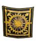 HERMES (エルメス) カレ90 ブラック×イエロー サイズ:90×90：15000円
