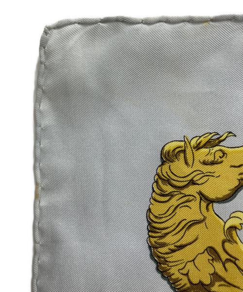 HERMES（エルメス）HERMES (エルメス) カレ90シルクスカーフ サックスブルー サイズ:90×90の古着・服飾アイテム