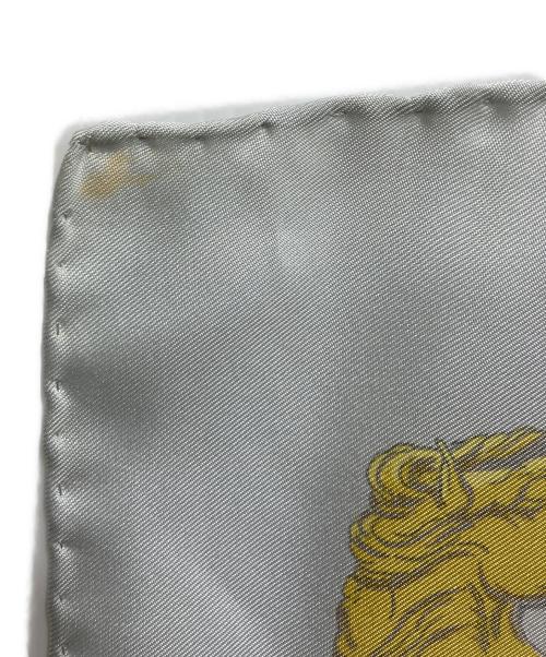HERMES（エルメス）HERMES (エルメス) カレ90シルクスカーフ サックスブルー サイズ:90×90の古着・服飾アイテム