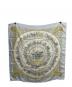 HERMES (エルメス) カレ90シルクスカーフ サックスブルー サイズ:90×90：13000円