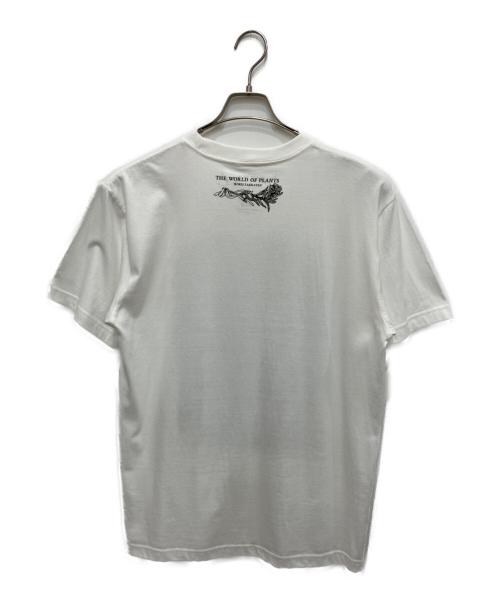 ボリス雑貨店（ポリスザッカテン）ボリス雑貨店 (ポリスザッカテン) ヒグチユウコ プリントTシャツ ホワイト サイズ:Lの古着・服飾アイテム