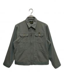 Wrangler×TOMORROW LAND（ラングラー×トゥモローランド）の古着「別注クリアツイル ジップアップ Gジャン」｜グリーン