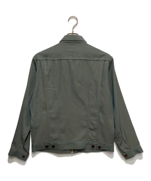 Wrangler（ラングラー）Wrangler (ラングラー) TOMORROW LAND (トゥモローランド) 別注クリアツイル ジップアップ Gジャン グリーン サイズ:Sの古着・服飾アイテム