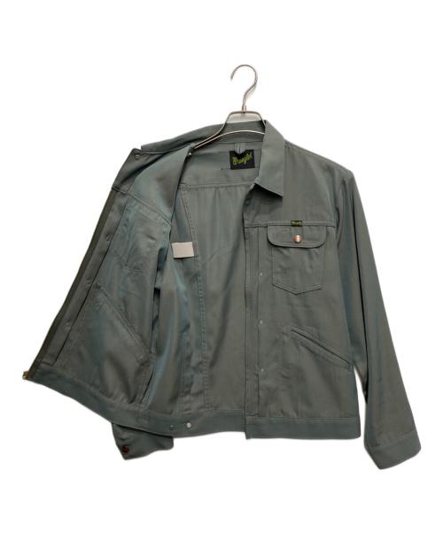 Wrangler（ラングラー）Wrangler (ラングラー) TOMORROW LAND (トゥモローランド) 別注クリアツイル ジップアップ Gジャン グリーン サイズ:Sの古着・服飾アイテム