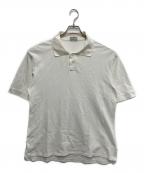 FRED PERRY×MARGARET HOWELLフレッドペリー×マーガレットハウエル）の古着「コラボ半袖ポロシャツ」｜ホワイト