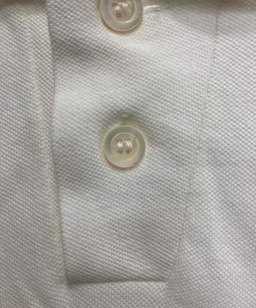 FRED PERRY（フレッドペリー）FRED PERRY (フレッドペリー) MARGARET HOWELL (マーガレットハウエル) コラボ半袖ポロシャツ ホワイト サイズ:Mの古着・服飾アイテム