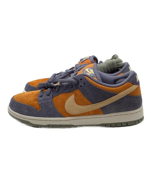 NIKE SB（ナイキエスビー）NIKE SB (ナイキエスビー) DUNK LOW PRO “Light Carbon and Monarch” グレー×オレンジ サイズ:28cm 未使用品の古着・服飾アイテム