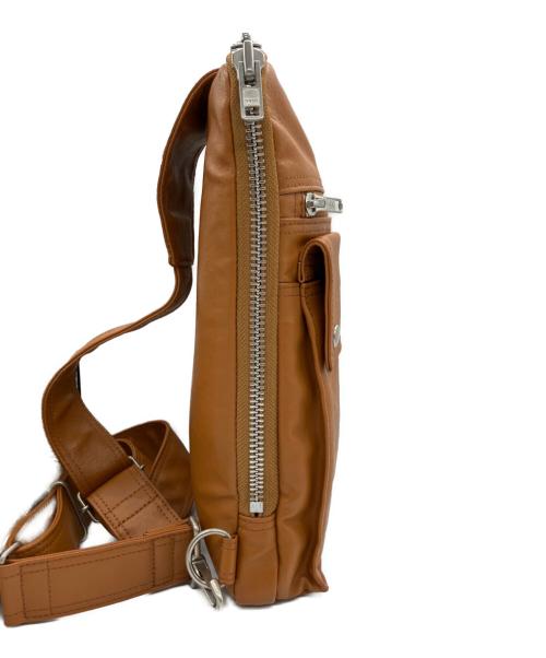 PORTER（ポーター）PORTER (ポーター) SLING SHOULDER BAG ブラウンの古着・服飾アイテム