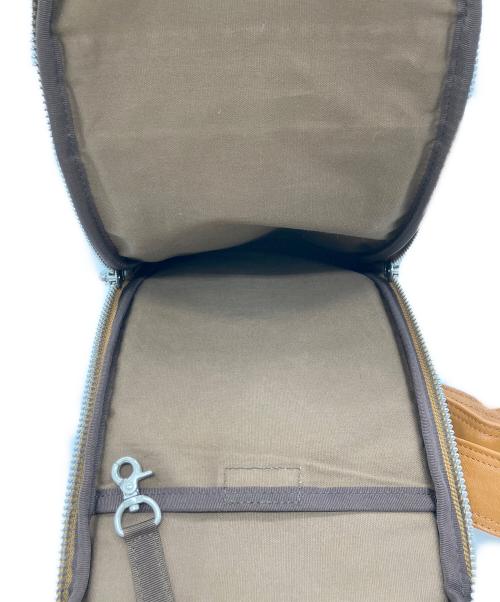 PORTER（ポーター）PORTER (ポーター) SLING SHOULDER BAG ブラウンの古着・服飾アイテム