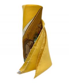 中古・古着通販】GUCCI (グッチ) フルーツ柄スカーフ ピンク×オレンジ