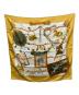 HERMES (エルメス) カレ90 シルクスカーフ イエロー：22000円