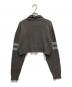 darich (ダーリッチ) カレッジワッペンショートニットトップス カーキ サイズ:free：4000円