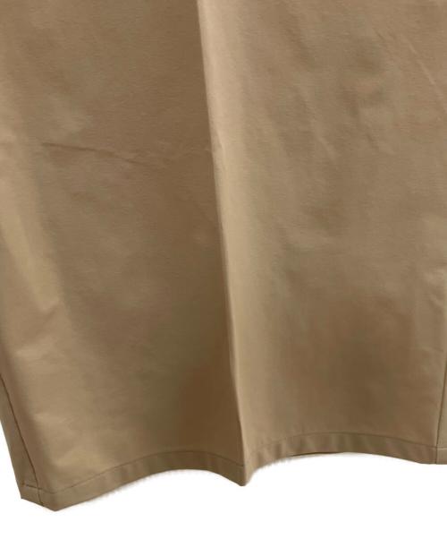 BLUE LABEL CRESTBRIDGE（ブルーレーベルクレストブリッジ）BLUE LABEL CRESTBRIDGE (ブルーレーベルクレストブリッジ) ストレッチプルーフクロスワイドパンツ ベージュ サイズ:40の古着・服飾アイテム