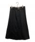 COMME des GARCONS (コムデギャルソン) ウールラップスカート ブラック サイズ:S：13000円