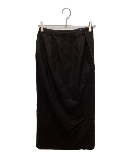 JIL SANDER（ジルサンダー）JIL SANDER (ジルサンダー) ウールスカート ブラウン サイズ:34の古着・服飾アイテム