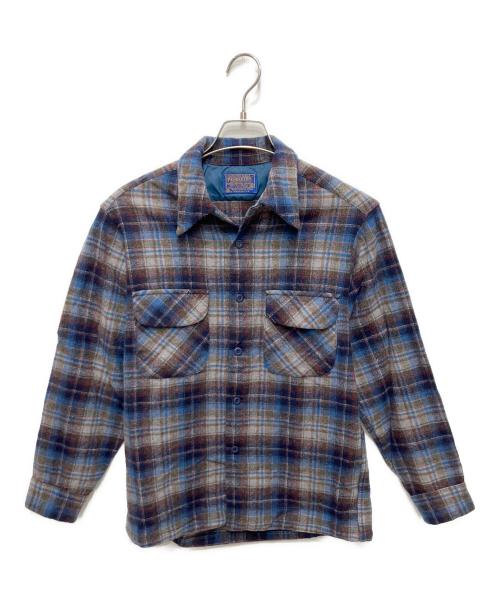 PENDLETON（ペンドルトン）PENDLETON (ペンドルトン) ボードシャツ ネイビー サイズ:Mの古着・服飾アイテム