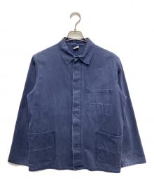 USED（ユーズド）の古着「ユーロワークジャケット」｜ブルー