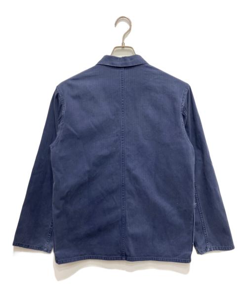 USED（ユーズド）USED (ユーズド) ユーロワークジャケット ブルー サイズ:不明の古着・服飾アイテム