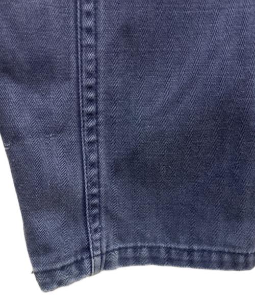 USED（ユーズド）USED (ユーズド) ユーロワークジャケット ブルー サイズ:不明の古着・服飾アイテム