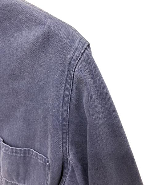 USED（ユーズド）USED (ユーズド) ユーロワークジャケット ブルー サイズ:不明の古着・服飾アイテム