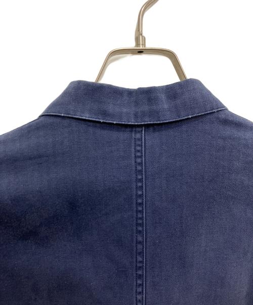 USED（ユーズド）USED (ユーズド) ユーロワークジャケット ブルー サイズ:不明の古着・服飾アイテム