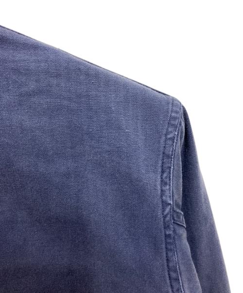 USED（ユーズド）USED (ユーズド) ユーロワークジャケット ブルー サイズ:不明の古着・服飾アイテム