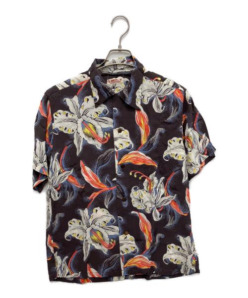 Sun Surf（サンサーフ）Sun Surf (サンサーフ) アロハシャツ パープル サイズ:Mの古着・服飾アイテム