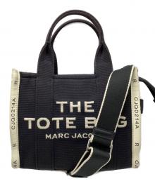 MARC JACOBS（マークジェイコブス）の古着「ザ ジャカード トート バッグ スモール」｜ブラック