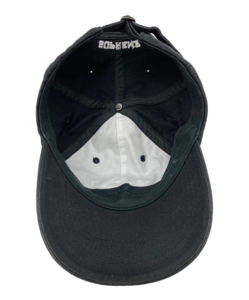 SUPREME（シュプリーム）SUPREME (シュプリーム) wings Logo 6-Panel CAP ブラックの古着・服飾アイテム