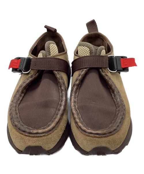 HENDER SCHEME（エンダースキーマ）HENDER SCHEME (エンダースキーマ) HAZE WITH NEOPRENEモカシンシューズ ブラウン サイズ:39の古着・服飾アイテム