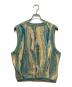 Coogi (クージー) 3Dニットベスト グリーン×イエロー サイズ:S：8000円