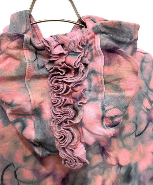 Desigual（デシグアル）Desigual (デシグアル) グラフィックパーカー ピンク サイズ:Lの古着・服飾アイテム