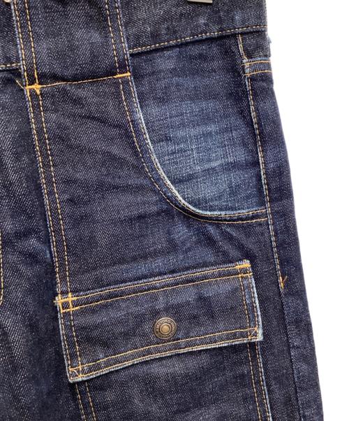 BURGUS PLUS（バーガスプラス）BURGUS PLUS (バーガスプラス) ブッシュデニム インディゴ サイズ:Mの古着・服飾アイテム