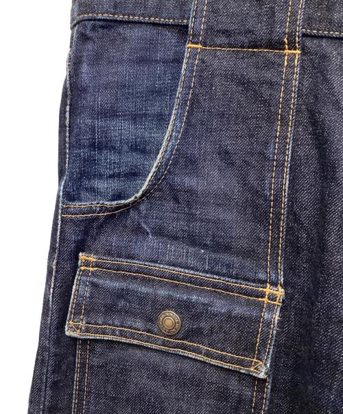 BURGUS PLUS（バーガスプラス）BURGUS PLUS (バーガスプラス) ブッシュデニム インディゴ サイズ:Mの古着・服飾アイテム